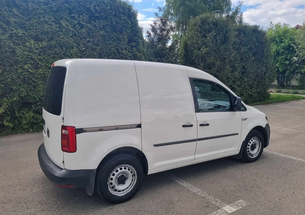 Volkswagen Caddy cena 42500 przebieg: 190000, rok produkcji 2018 z Niepołomice małe 277